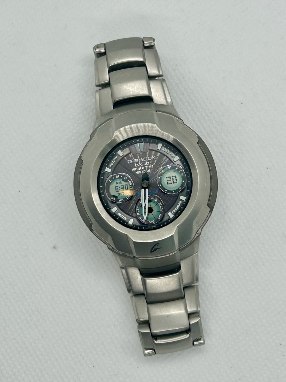 Casio G-Shock MT-G Tough Solar Stainless Steel Watch